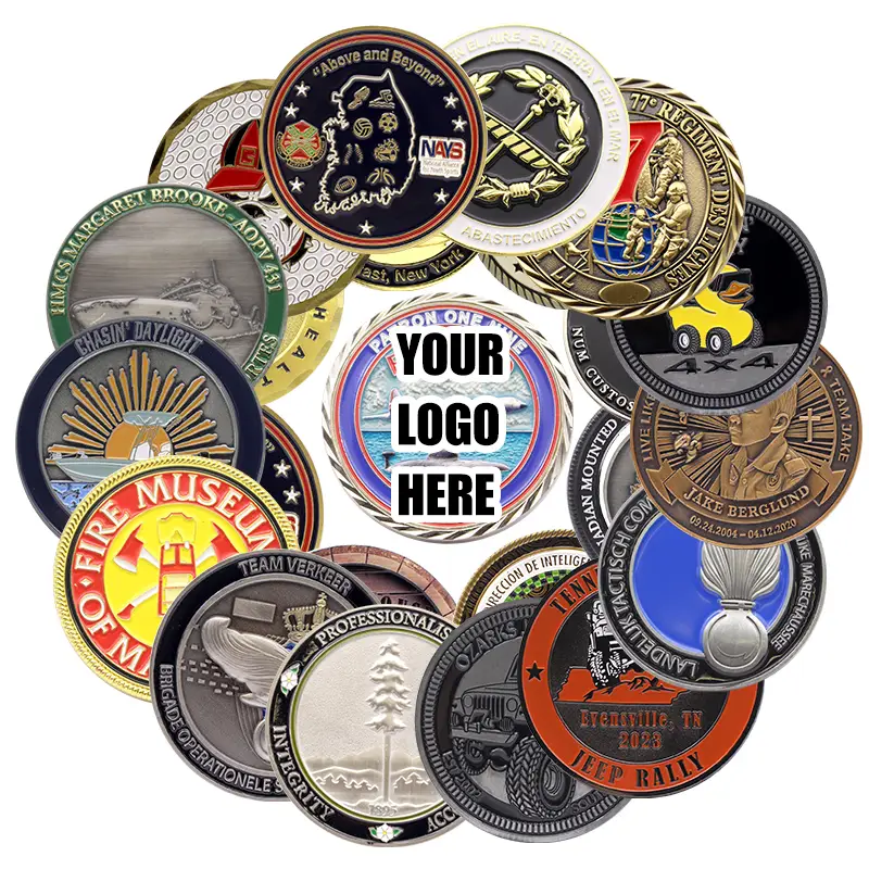 Custom Logo Challenge Coins Manufacturer | Free Design & Fast Delivery 1