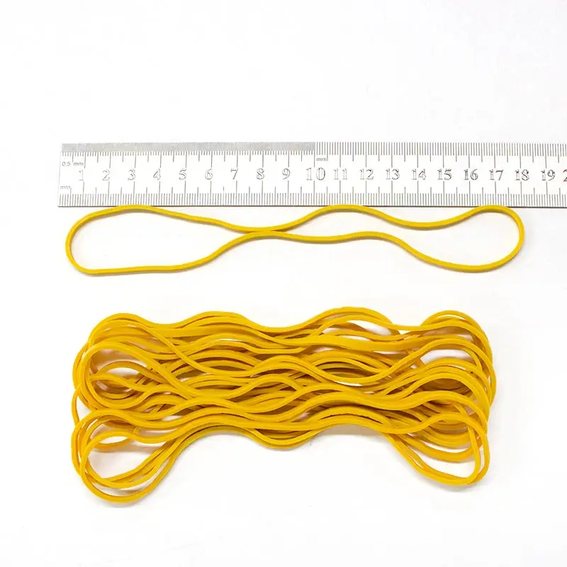 Large Heavy Duty Yellow Rubber Bands for Packaging & Office Use – Bulk Wholesale 3