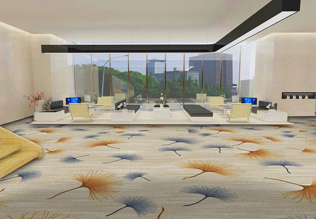 High-Quality Fireproof Wool Nylon Carpet for Offices & Events 3