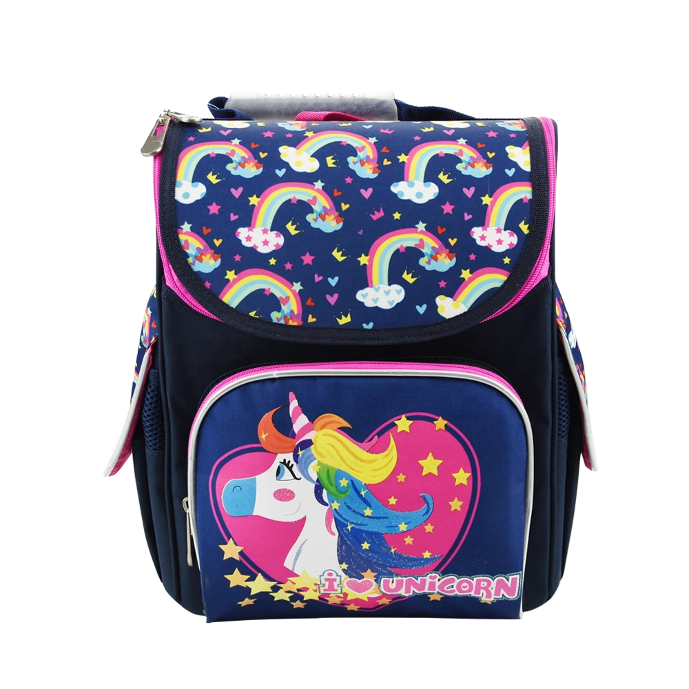 personalized Kids School Bag Unicorn Backpack Girl Custom Logo Printed Daily Student Backpack For Girls Wholesale 1