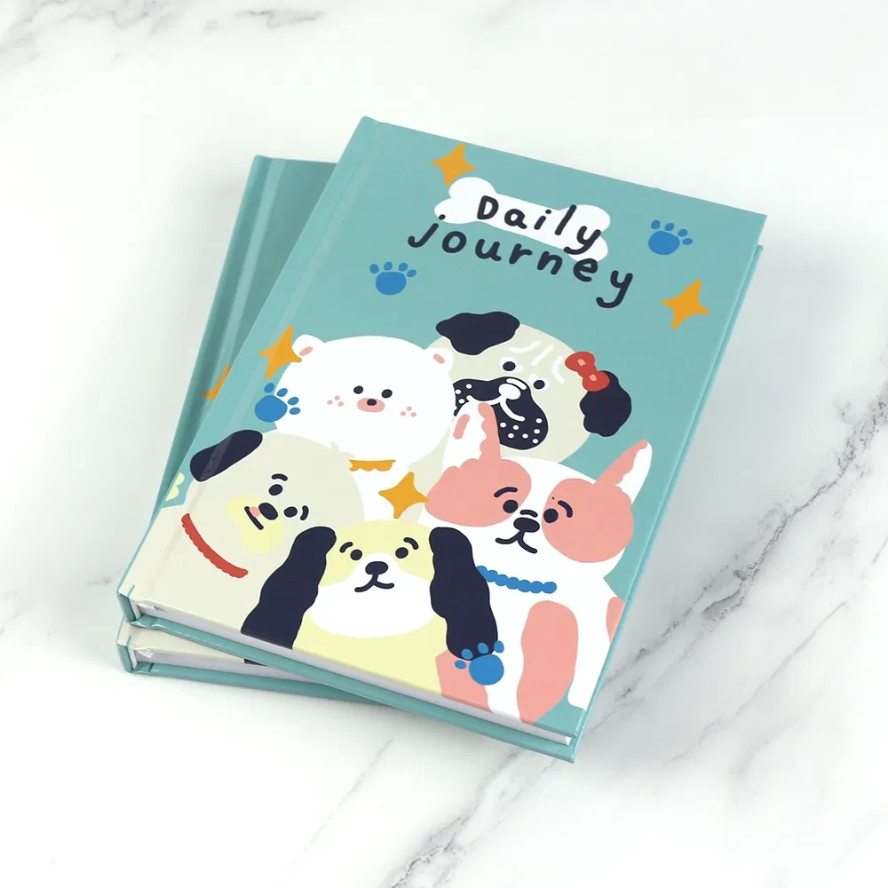 Персонализированный ежедневник в твердом переплете, блокнот, книга, блокнот с печатью. 1
