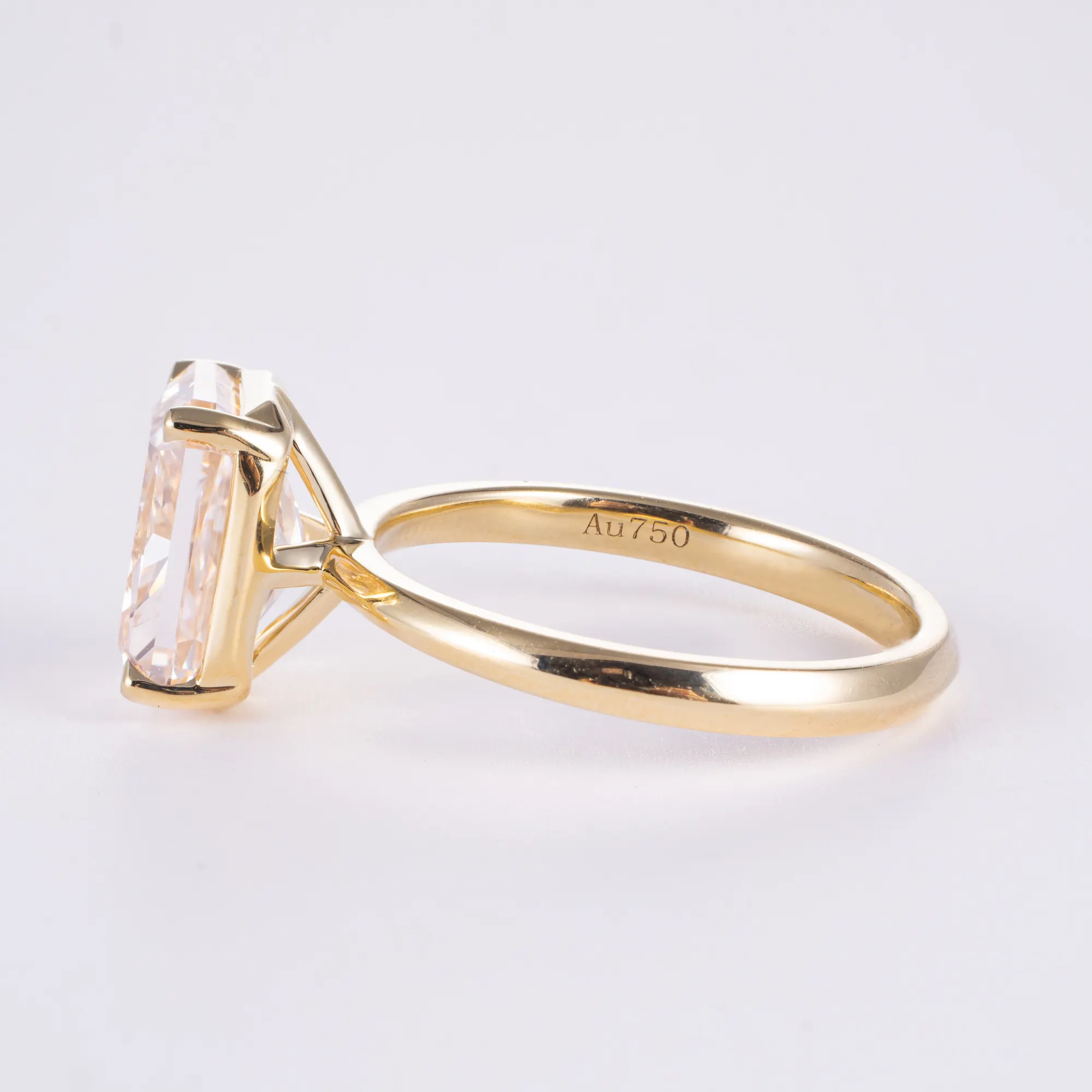 Custom Lab Grown Diamond Engagement Rings Lab Diamond Ring Wholesale - DKL Jewelry 3