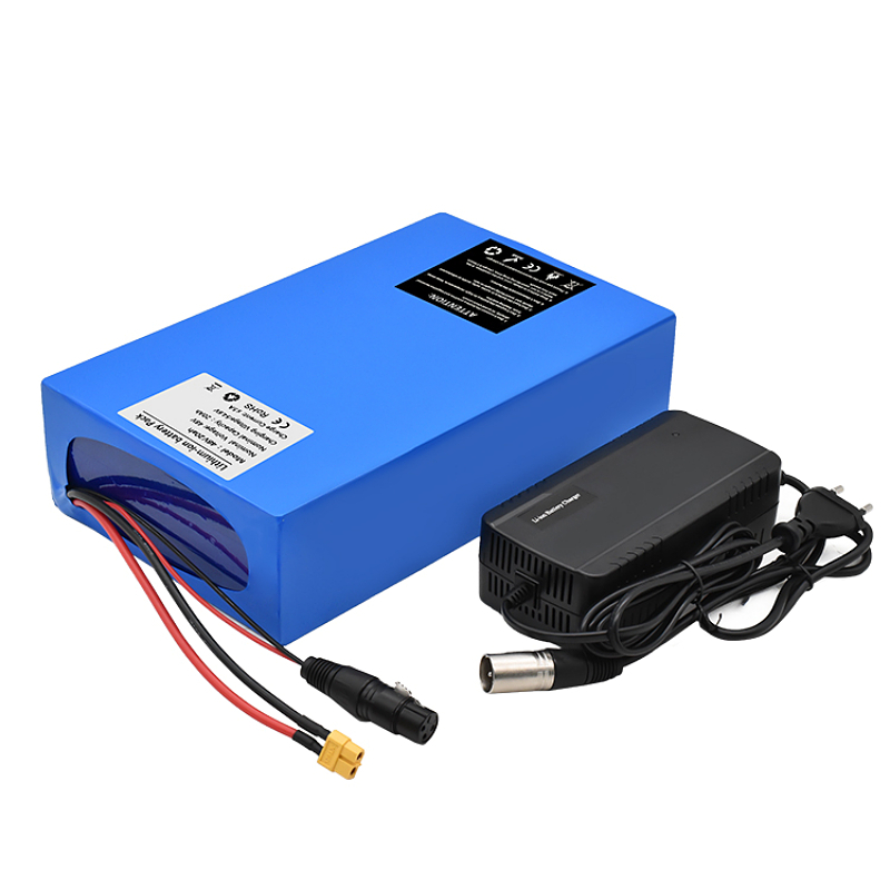 Paquete de baterías de iones de litio cilíndricas personalizadas de 18650 y 21700 celdas (12 V, 24 V, 36 V, 48 V, 52 V, 60 V y 72 V) para patinetes eléctricos y bicicletas eléctricas. 1