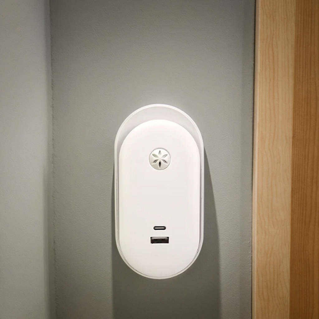 Intelligent Induction Light A96B With Optical Control And Usb+type C Function Modern Night Plug-in Lighting 1