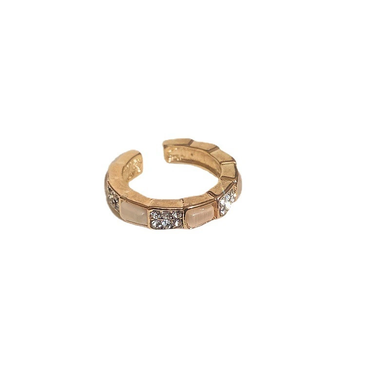 Wholesale Fashion Popular Copper-encrusted Zircon Ring Men And Women Universal Luxury Ring Jewelry 1