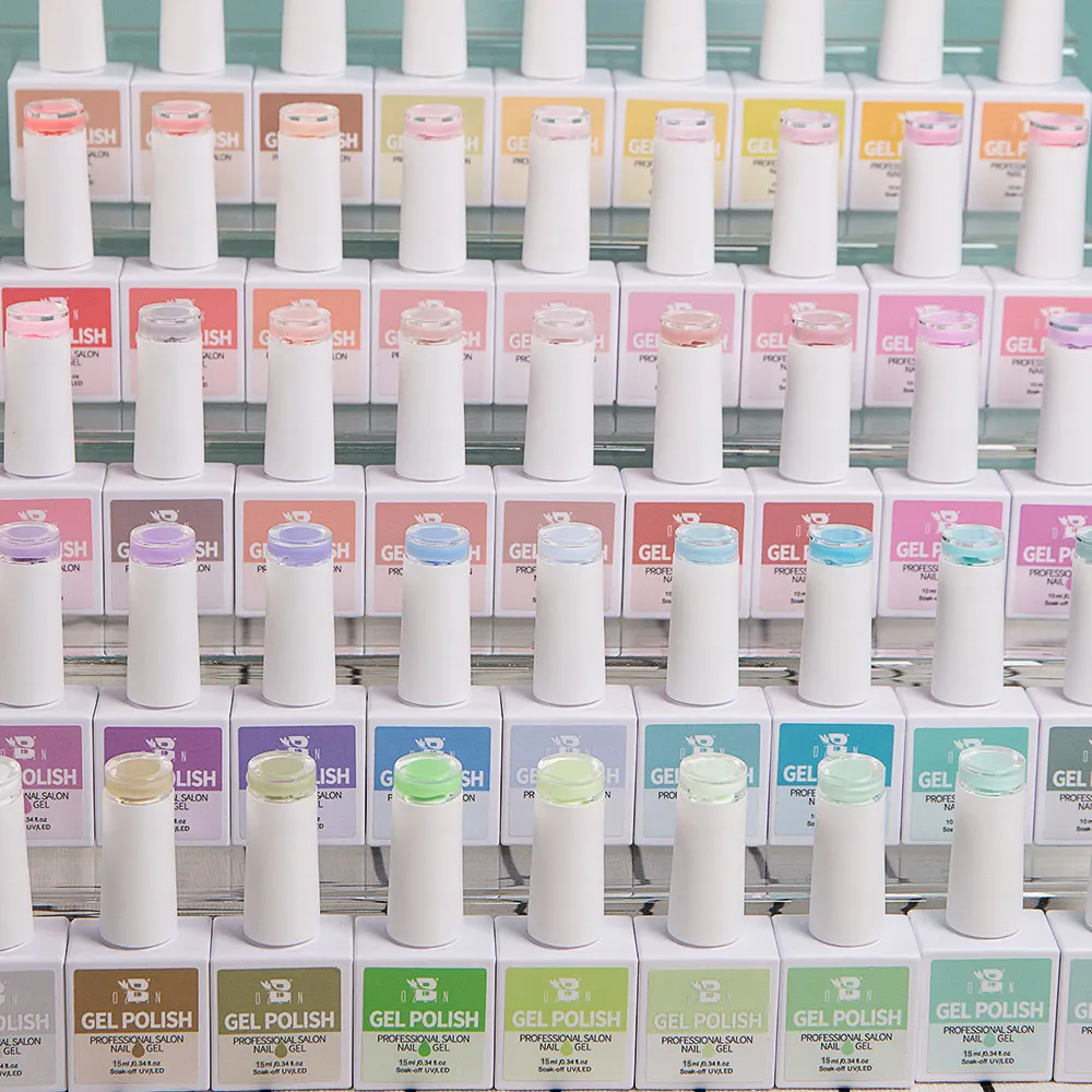 EU Standard Soak Off Gel Nail Polish UV LED, Custom Private Label 36 Colors 1