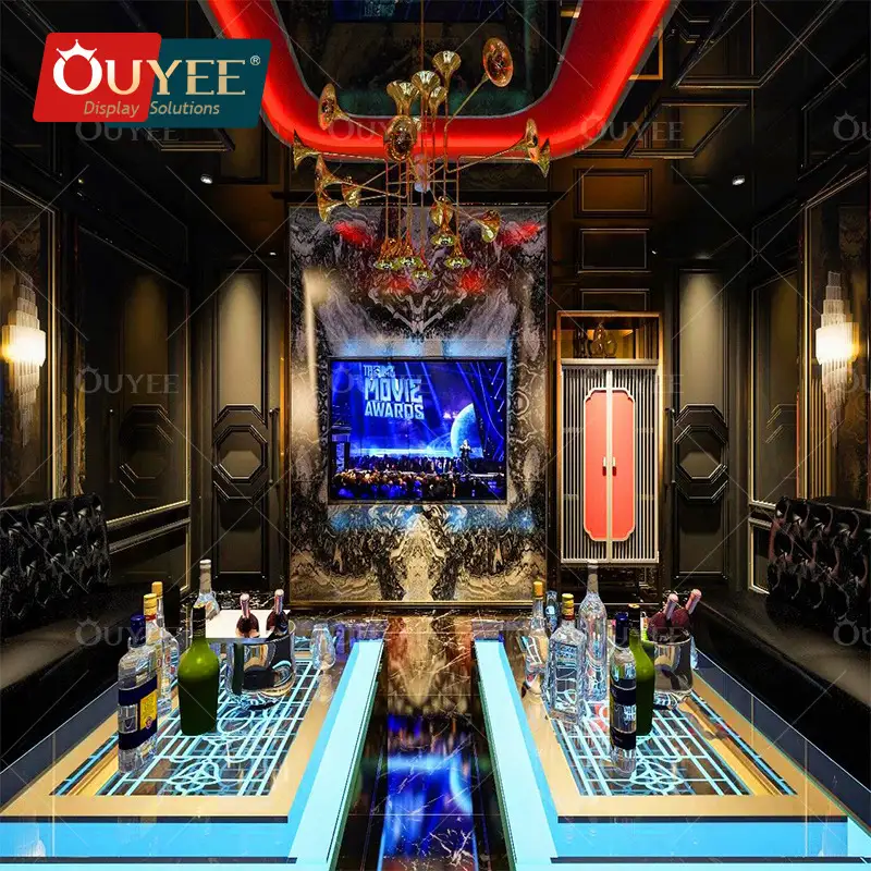 Mobiliário para balcão de bar e boate na cobertura, ideal para festas em casa e eventos em clubes. 1