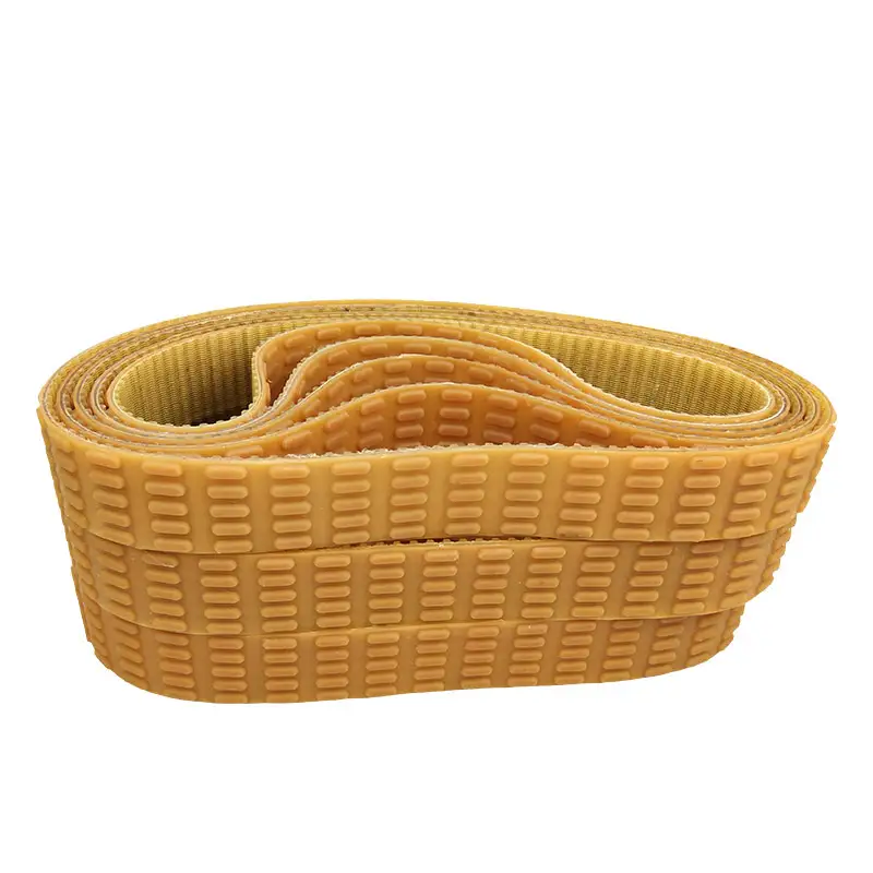 Polyurethane T5 T9 T10 Timing Belt for Sausage Machine, Yellow, OEM 1