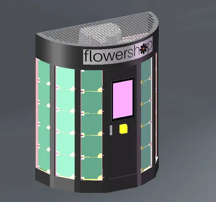 Professional Vending Machine for Flowers Directly Sale for Parks 6