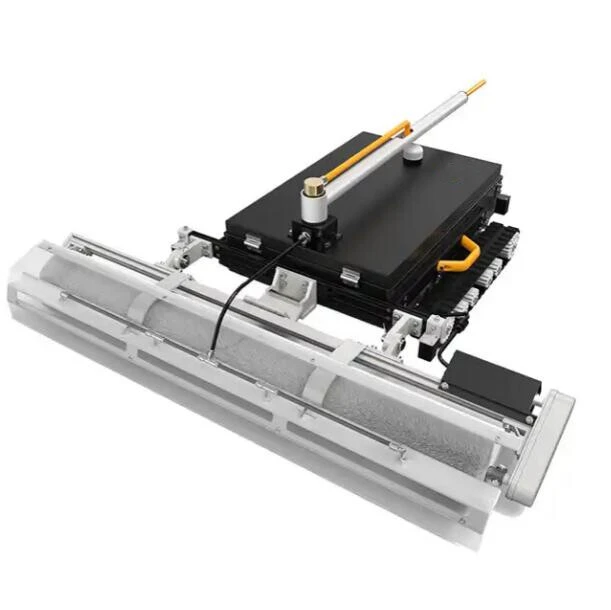 150m Remote Control Automatic Solar Pv Panel Module Cleaning Robot 1