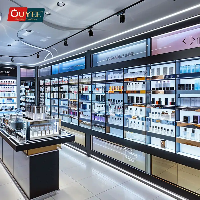 خدمة التصميم ثلاثي الأبعاد - منصات عرض العطور وأفكار العرض 1