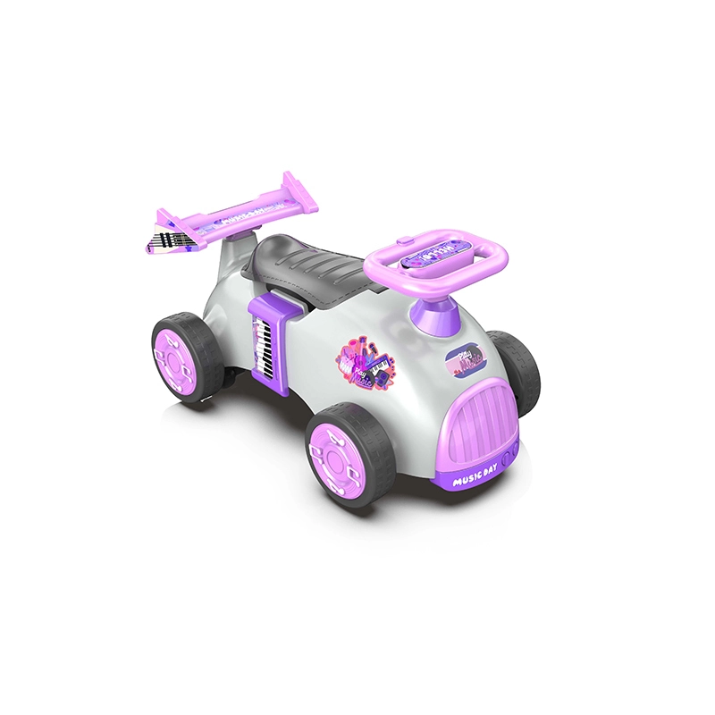 משחקים לילדים, רכב לרכיבה מרגל לרצפה, גלגלים ב-360 מעלות, מוזיקה, כוח משיכה נמוך, בנייה יציבה 1