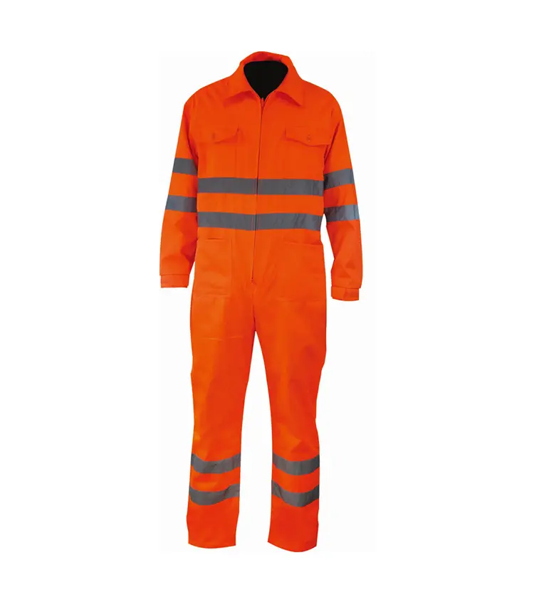 Factory-Customized Flame-Retardant Electrical Protection High-Visibility Safety Coveralls 1
