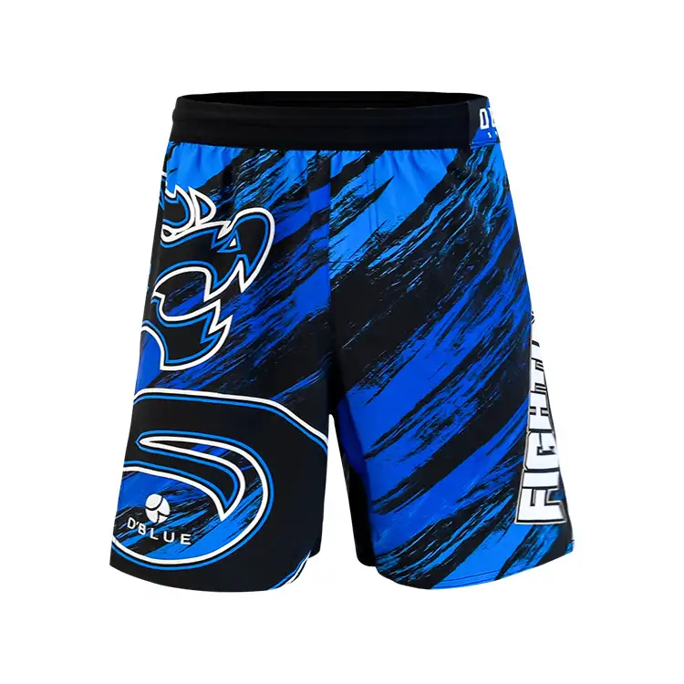 Custom Logo Grappling Shorts High Quality Men Mma Shorts Rashguard Sets Quick-dry Jiu Jitsu Fight Shorts 1