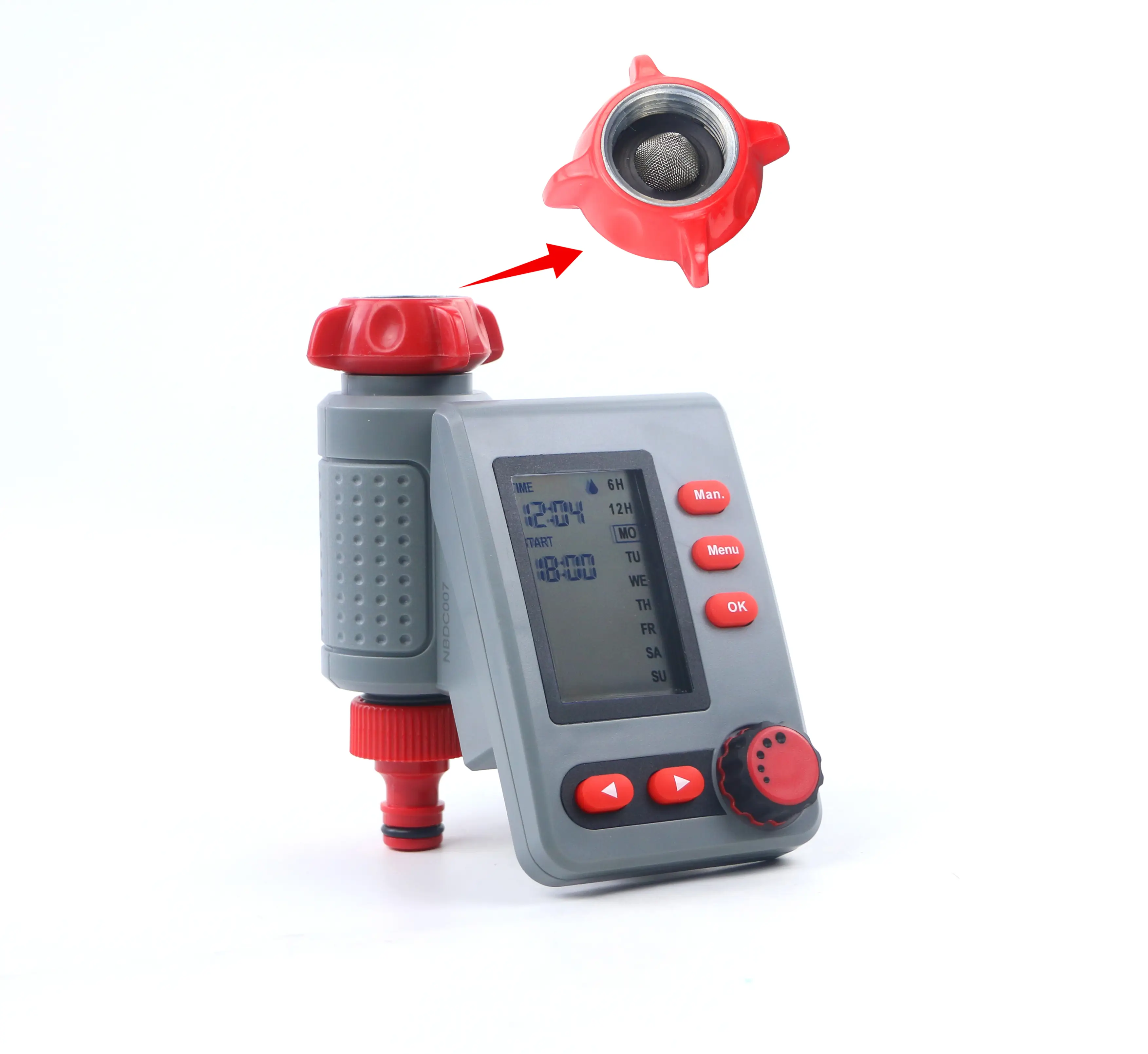 高清晰度液晶数字花园浇水定时器控制器 1