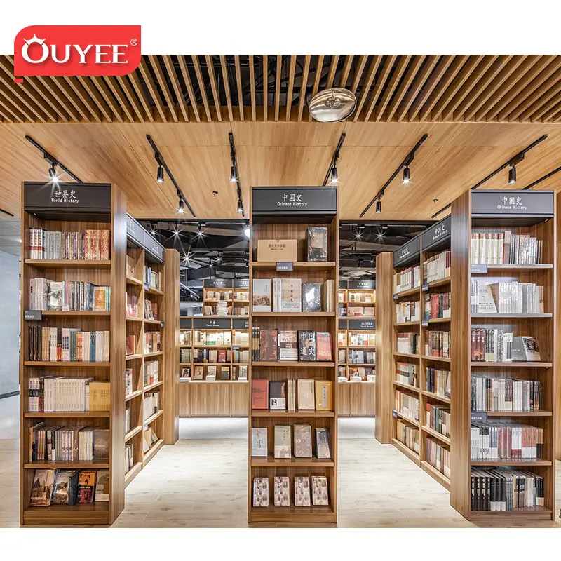 رفوف كتب مخصصة لمكتبات المدارس، خزائن كتب، رفوف عرض 1