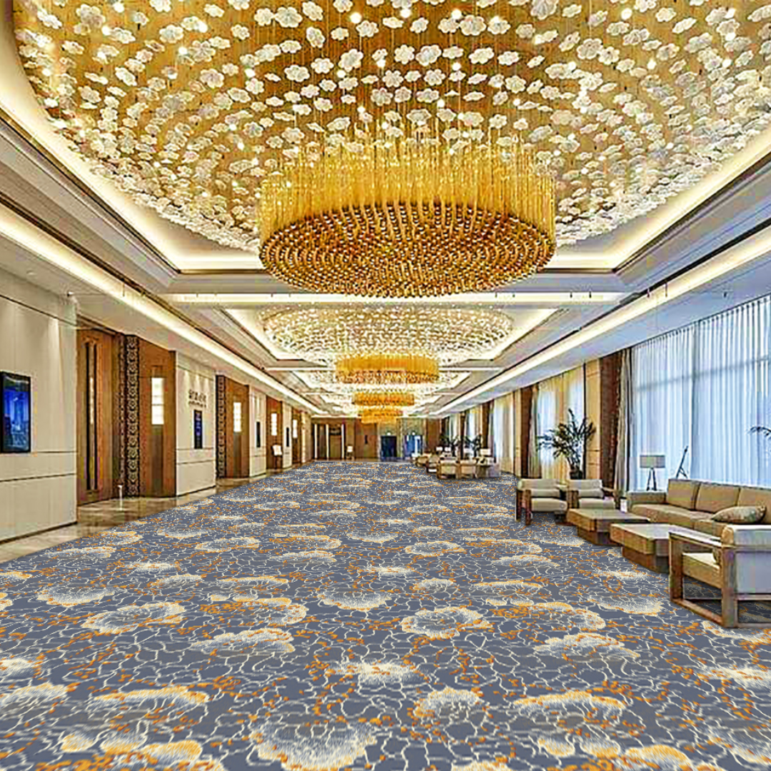 Tappeto in lana Akminster per hall e corridoi di hotel 7