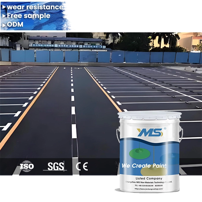 Fast-dry Acrylic Road Marking Paint For Stadium Logo Parking Space & Workshop Floor Brush Applicable Liquid Coating 1