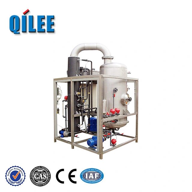 Electric Heat-Pump Vacuum Evaporator for Wastewater. 1