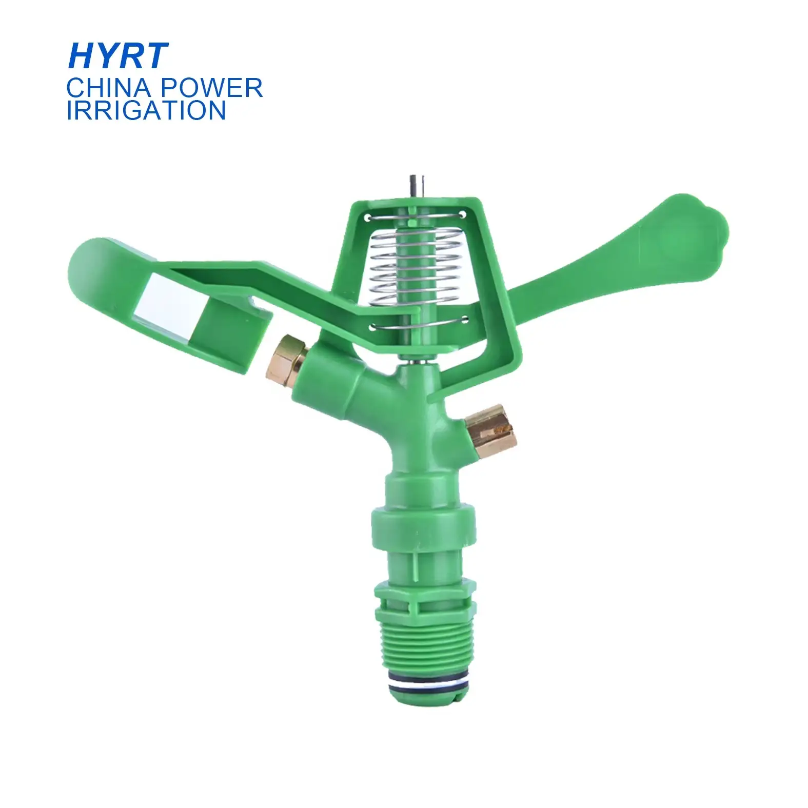 HYRT 3/4英寸塑料360度齿轮摆动式洒水器，适用于农场 1