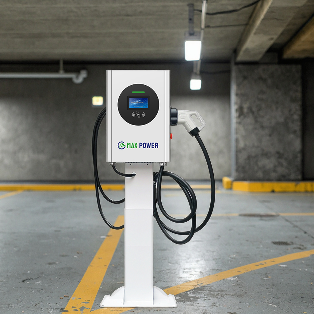 Lower Noise Liquid Cooling Home Used 22kw Wallbox Ev Charger Pile With Ip65 1