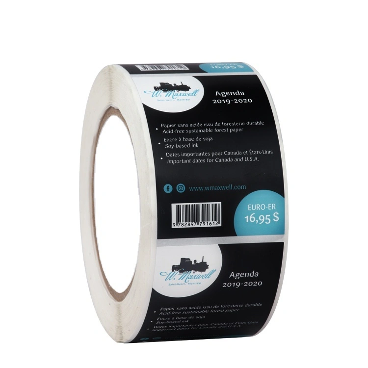 Bulk Custom Barcode Paper Labels and Vinyl Stickers with Logo 1