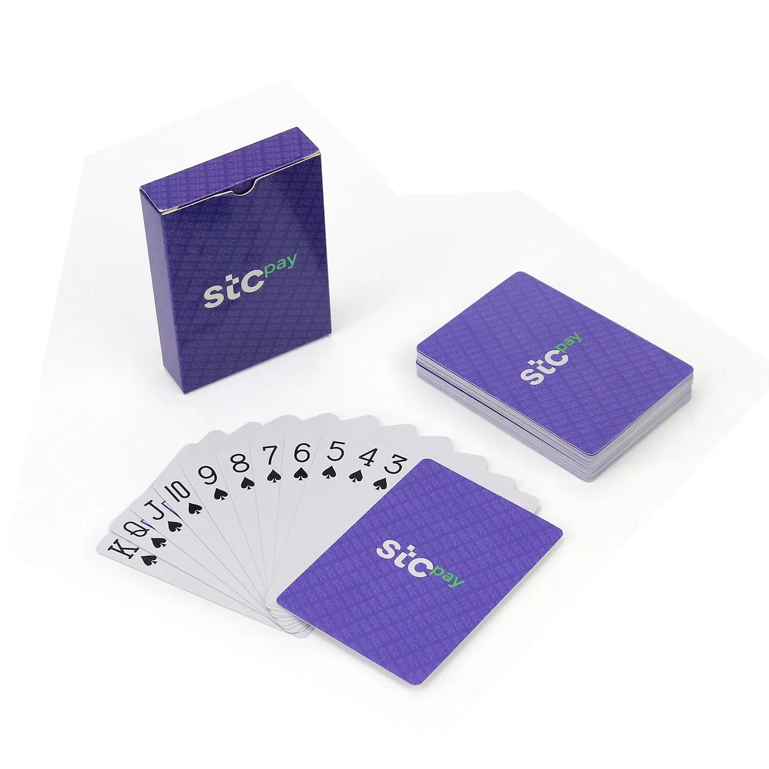 Wholesale Paper Poker Card 100% Waterproof Plastic Saudi Arabia Playing Card Custom Paper Playing Cards 1