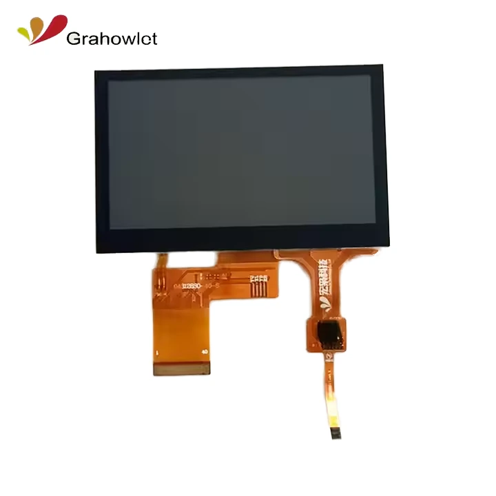 Hx0431812 4.3 Inch Capacitive Touchscreen With Rgb Interface Waterproof Android/linux 800x480 Tft Monitor 1