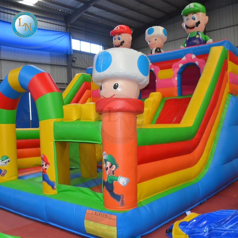 Factory New Arrival Candy Inflatable Bounce House Jumping Bouncy Castle Inflatable Obstacle Combos Outdoor Bouncers For Kids 1