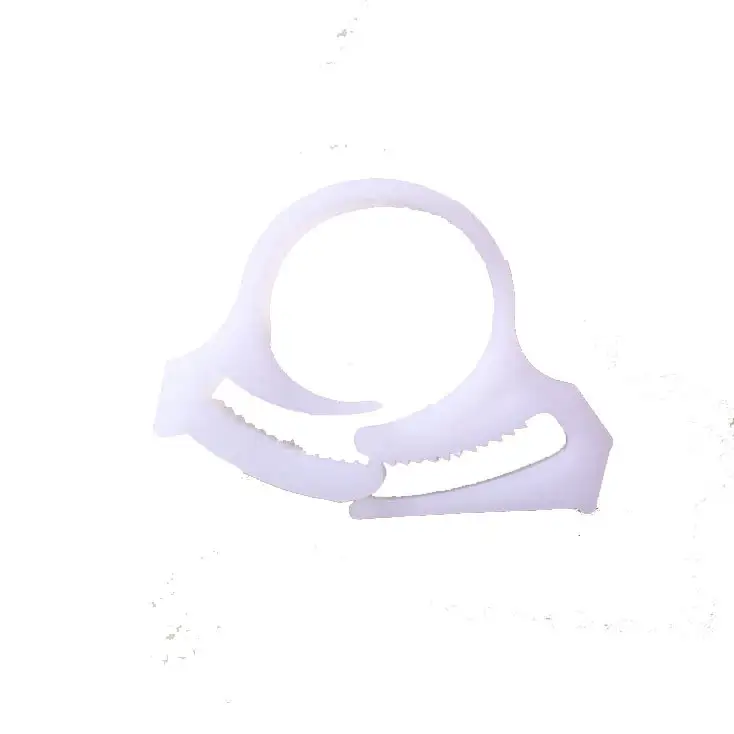 Plastic Barb Connector Clip for Agri PE Irrigation Drip Pipe 1