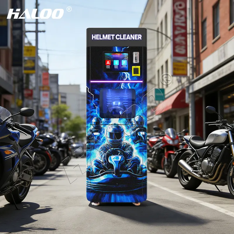 VENDING MACHINE Helmet Cleaner Machine Manufacturing 3