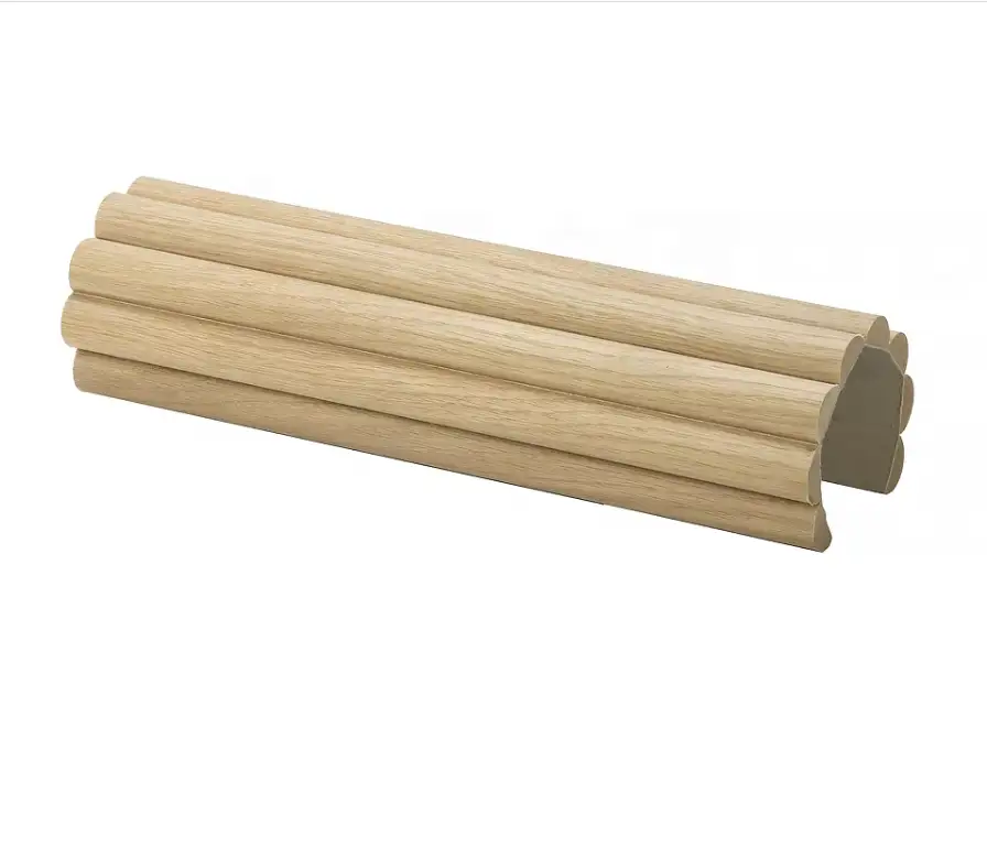 Flexible Real Wood Panels for Heat Insulation and Wall Partition Quarter Round Molding 1