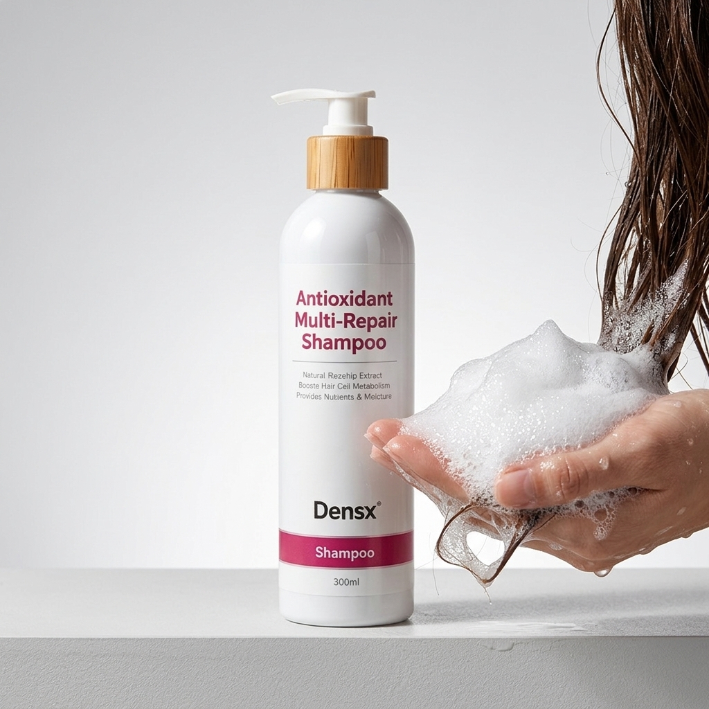 Oem Private Label Antioxidant Multi-repair Shampoo Anti-aging,Rosehip Extract,Customizable Bottle & Label 2