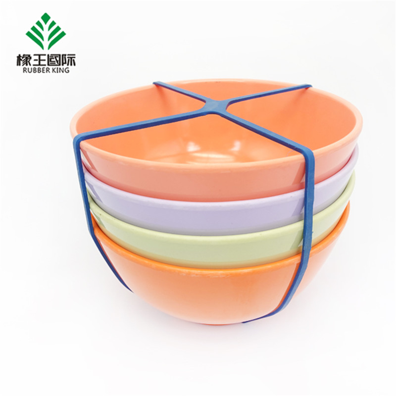 X-Shape Cross Natural Rubber Bands for Bundling & Organizing – Bulk Wholesale 3