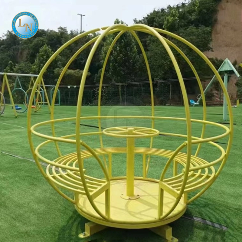 Customizable Mini Rotating Globe Ride – Affordable Outdoor Kids Attraction for Amusement Parks, Carnivals & Arcades 1