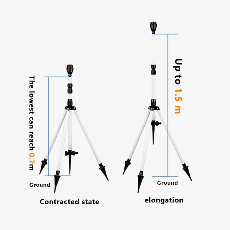 花园洒水器三脚架，用于草坪灌溉，节水型 1