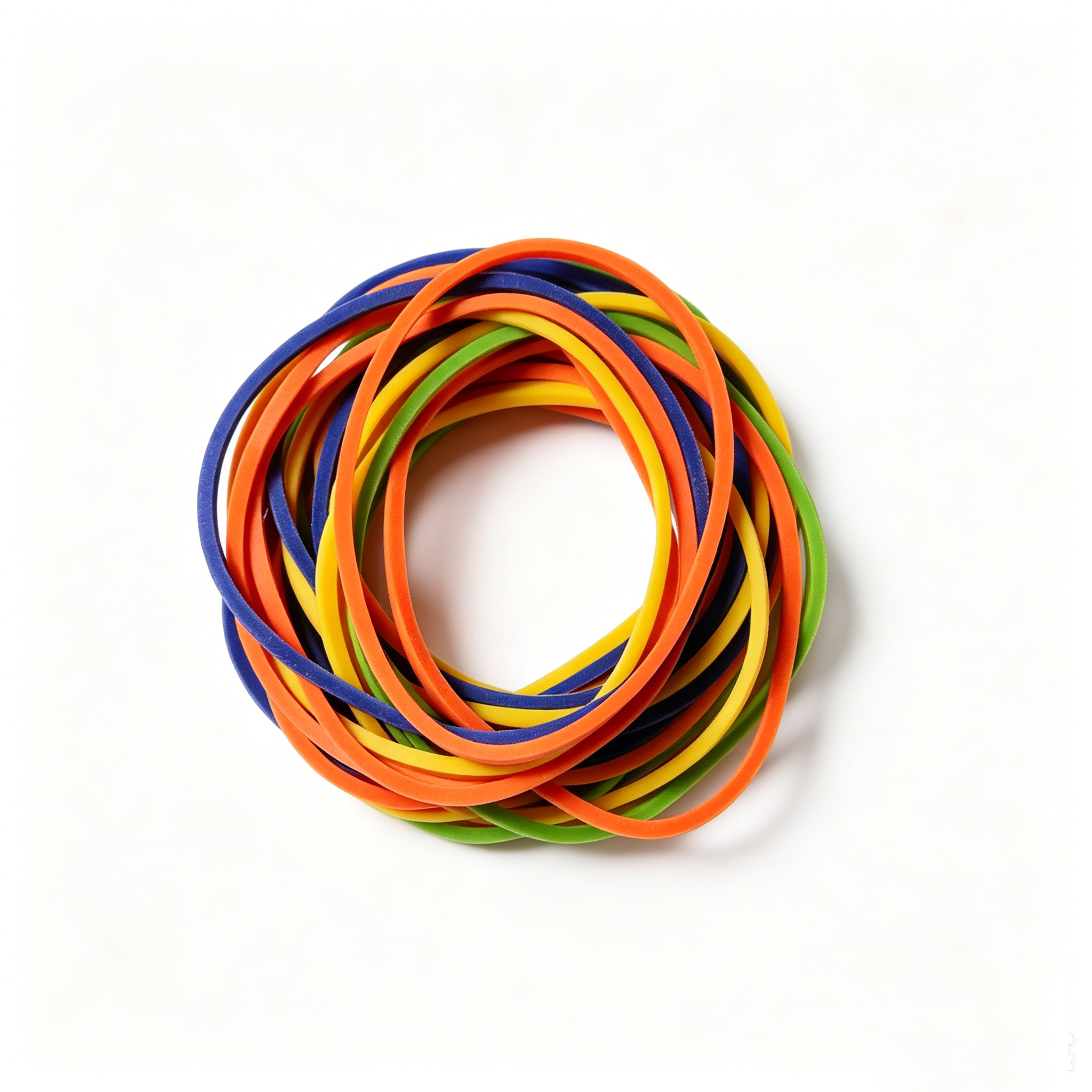 Custom Color Natural Rubber Bands, High Elastic for Electronic Use – Bulk Wholesale 1