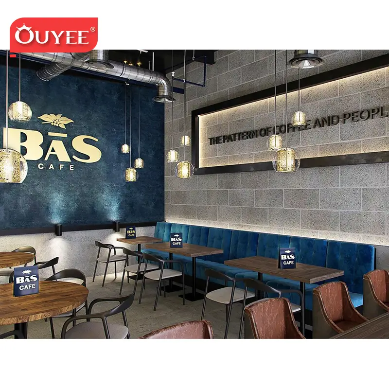 أثاث المقاهي التجارية وطاولات محلات القهوة للمطاعم 1