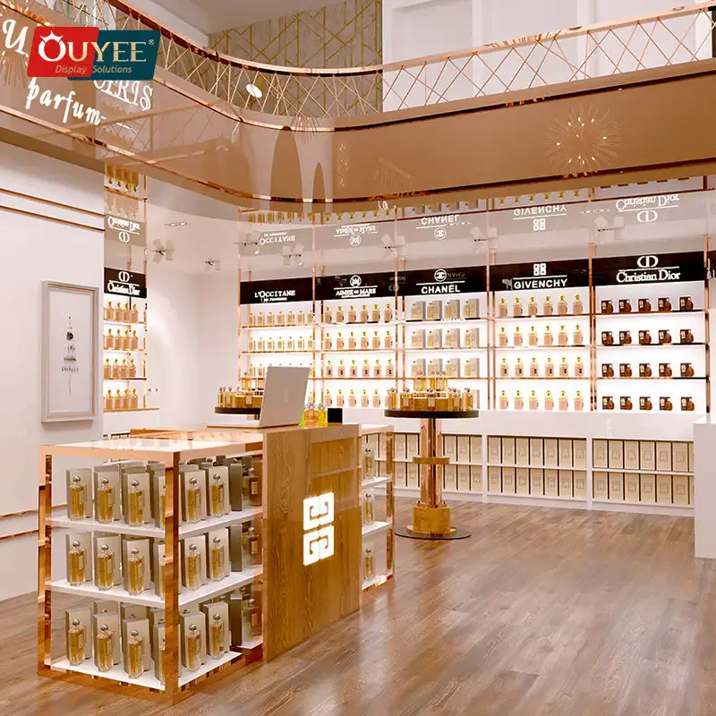 أثاث المتاجر، وعروض العطور، ورفوف بيع مستحضرات التجميل بالتجزئة 1