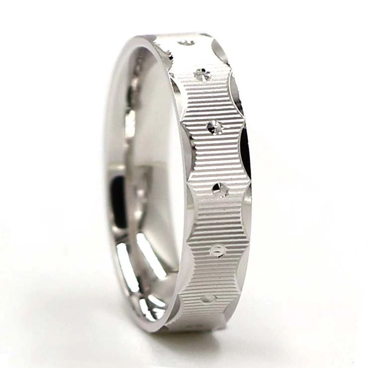 Anello da uomo in argento sterling 925, nuovo design, in offerta speciale, modello semplice, per matrimonio, modello Sr0006 2023. 1