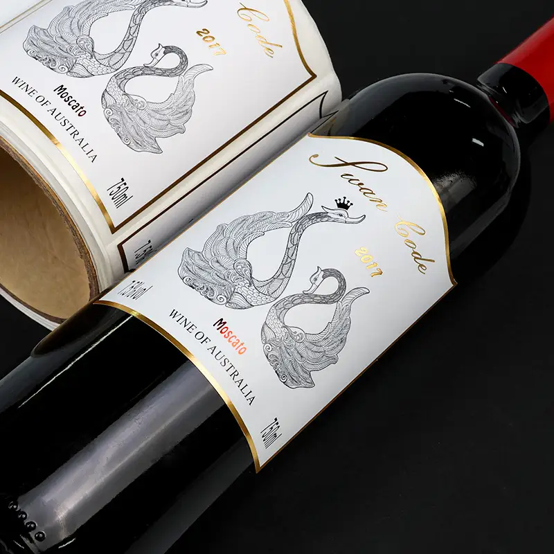 Etichette adesive con lamina d'oro - Branding e decorazione per la birra 1
