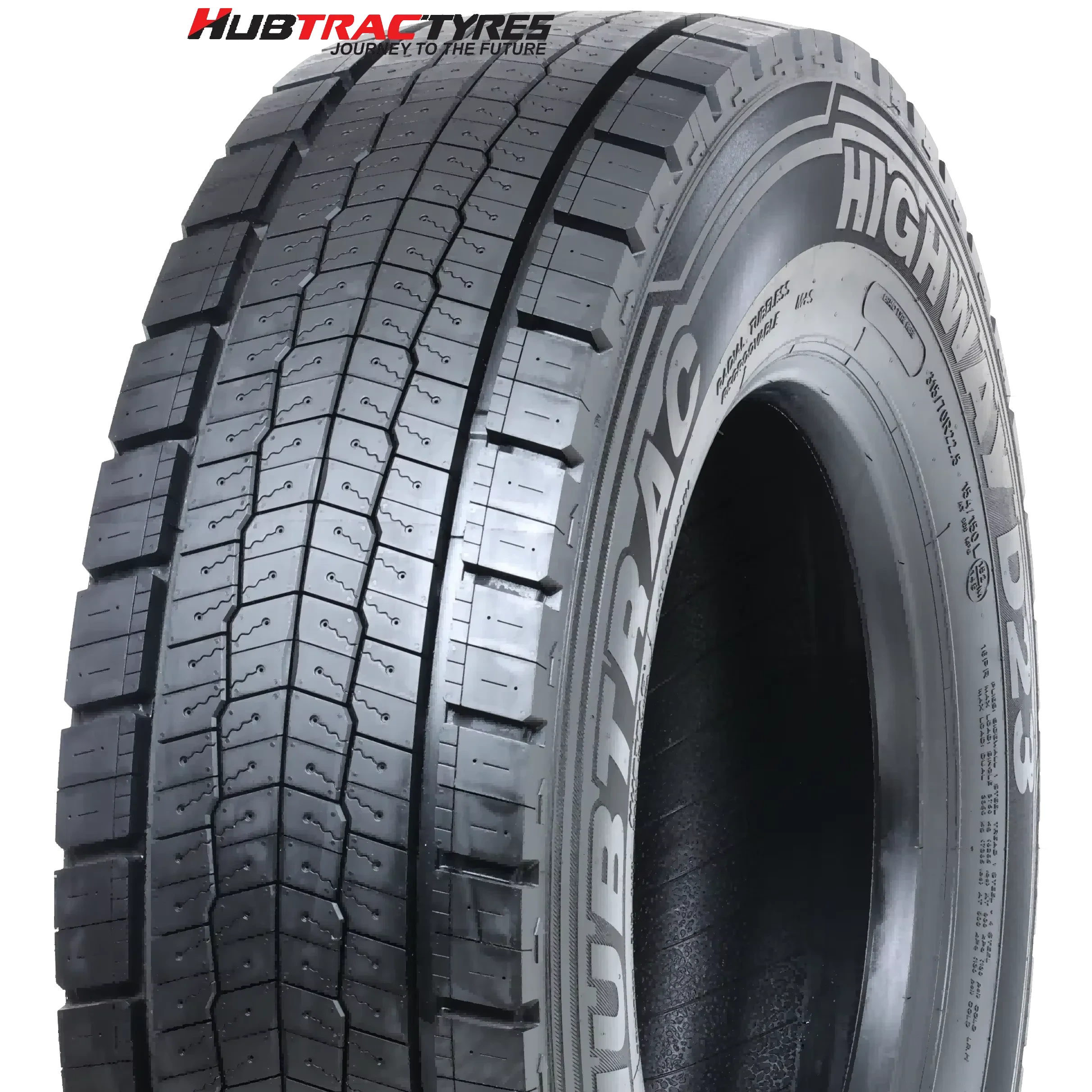 Hubtrac Serbia Radial Truck Tires Size 315/70r22.5 Highway D23 Ece R117 Certified Rubber Material Truck Made In Europe 1