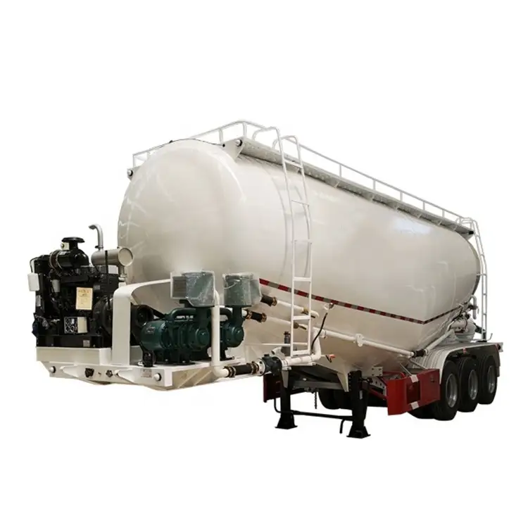 Flour Feed Cement Concrete Powder Tanker 1