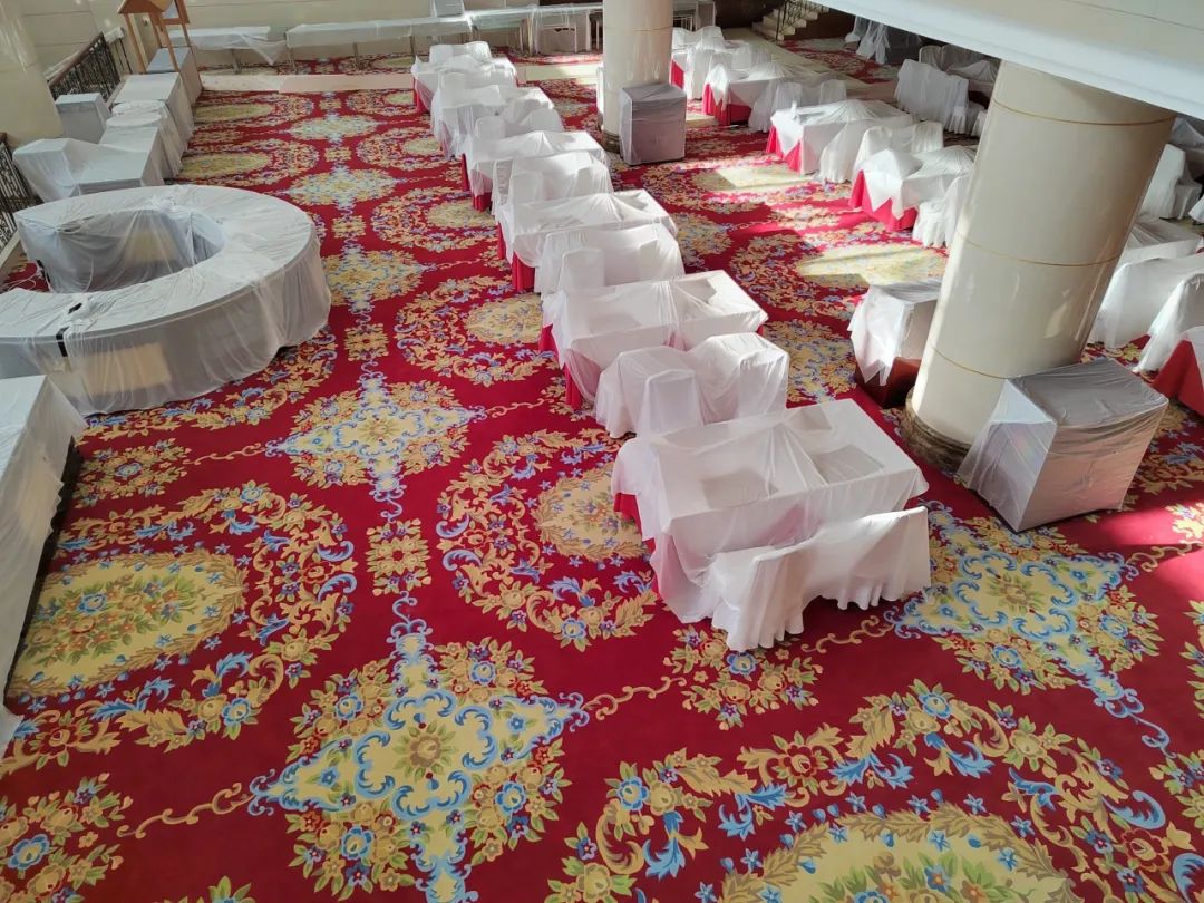 Custom Axminster Carpet for 5-Star Hotel Banquet Halls 5