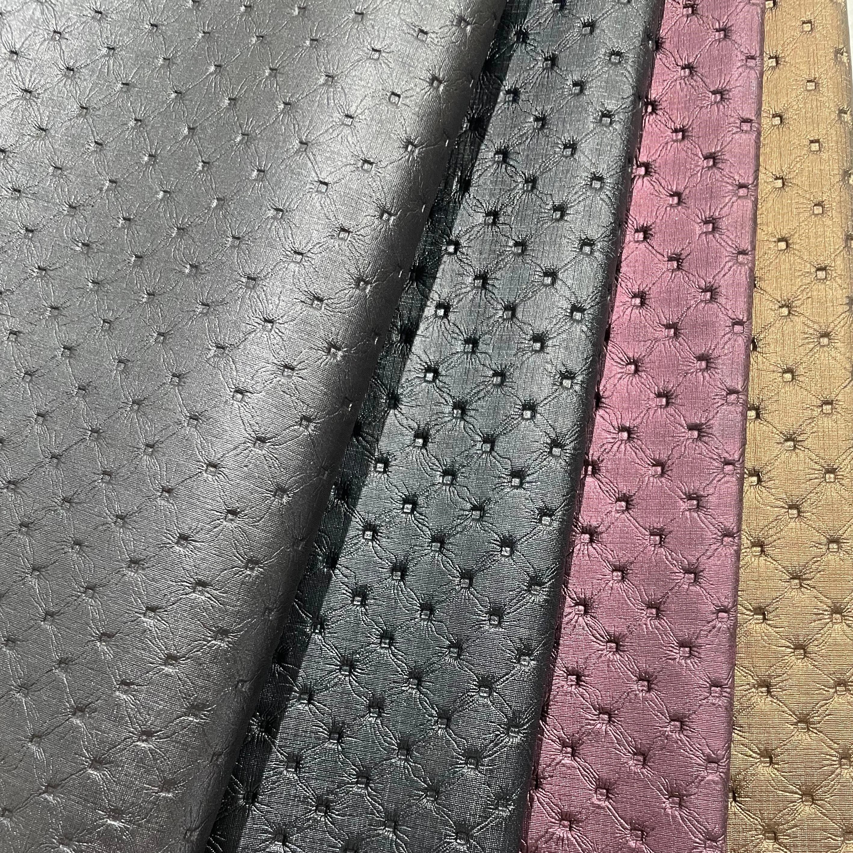 Waterproof Eco-friendly Synthetic Leather Fabric For Sofa Chair Seat 1