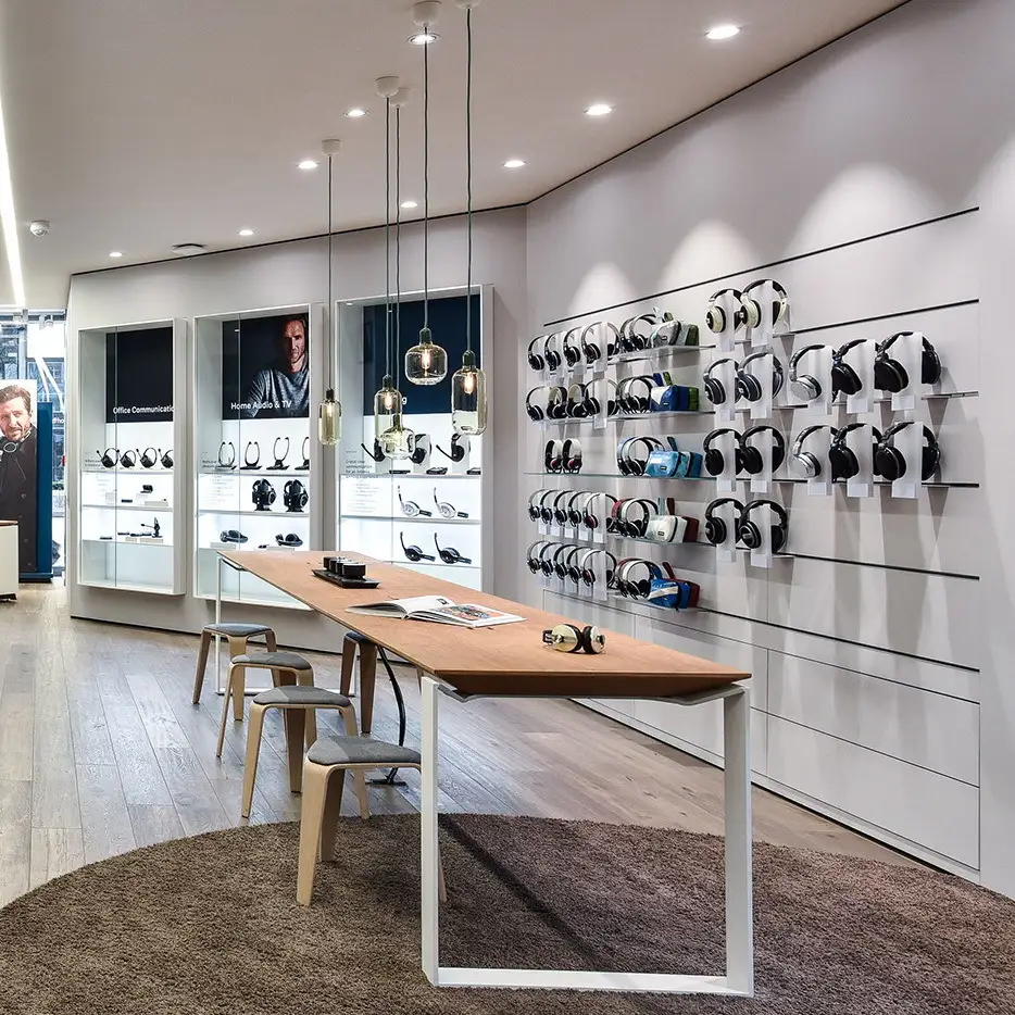 Mobilier de magasin d'électronique, aménagement intérieur de magasin d'ordinateurs portables et de magasins informatiques 1