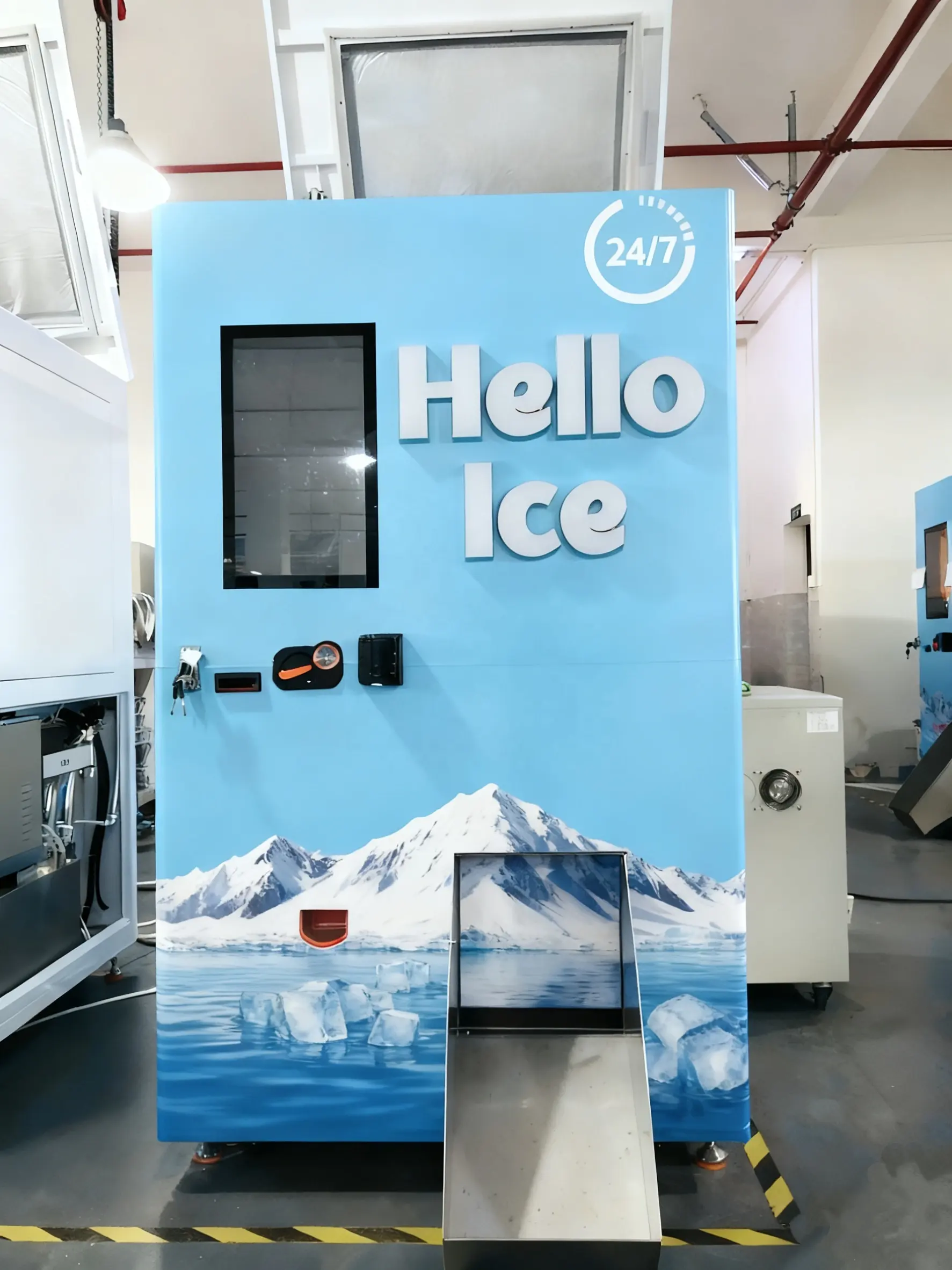 Fine Quality Self Vending Ice Machines Factory for Parks 4