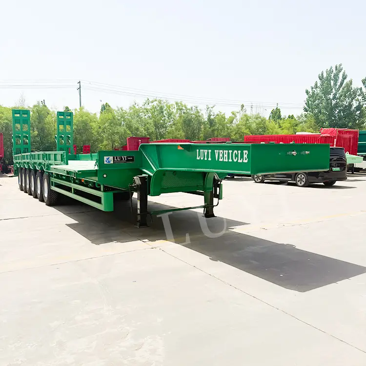 Hydraulic Removable Detachable Semi Trailers 1