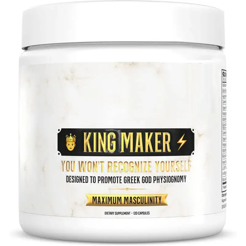 LED. OEM/ODM KingMaker 120ct 13-in-1 Men Muscle Black Maca Energy 1