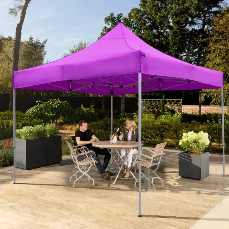 High Quality Outdoor Waterproof Uv Folding Canopy 3x3 Meter Automatic Gacebo Tent Pink Camping Tent By Manufacturer 1